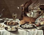 彼得克莱兹 - Still Life with Turkey Pie